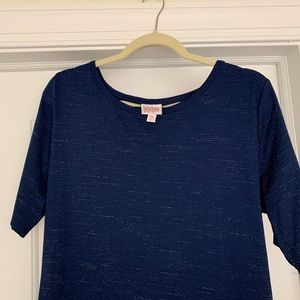 Lularoe Elegant Gigi 2XL Sparkle Top
